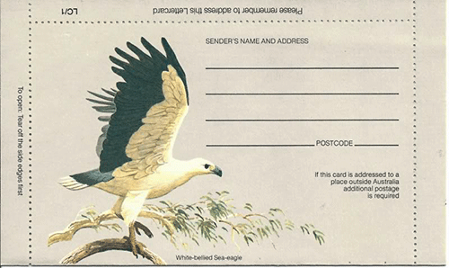 Sri Lanka Eagle Stamp