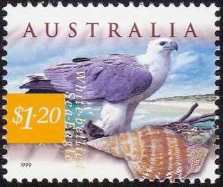 Australia Eagle Stamp